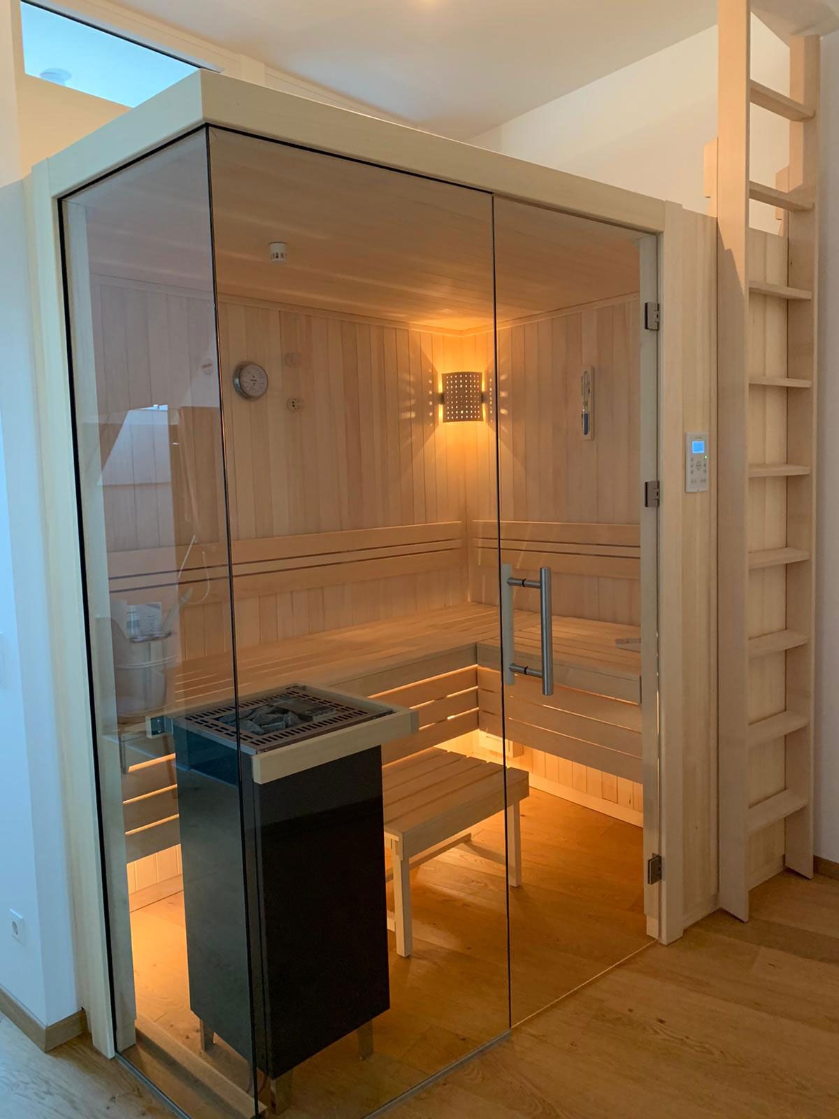 Sauna Glas