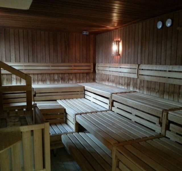 Sauna sanierungsbedürftig