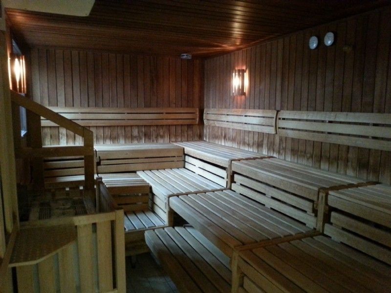 Sauna sanierungsbedürftig