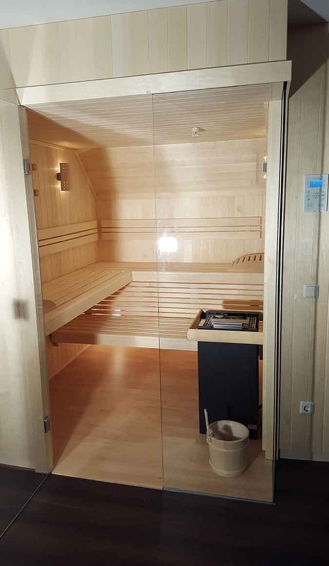 Sauna Glas