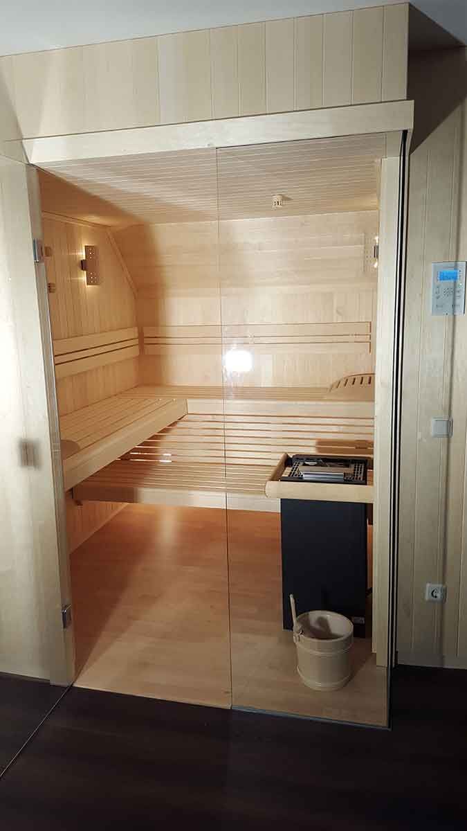 Sauna Glas